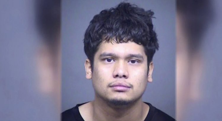 Arresta a hombre por realizar decenas de disparos desde un auto en Mesa.
