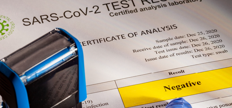 Ya no será requisito el test negativo de Covid-19 para entrar a Estados Unidos