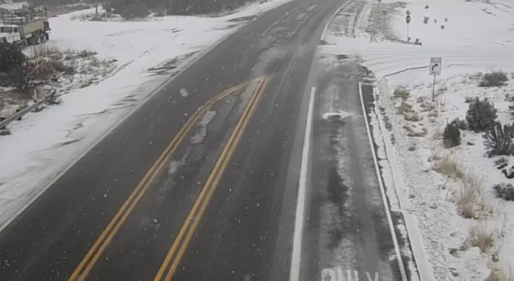 Alerta por tormenta invernal y bajas temperaturas en el norte y este de Arizona