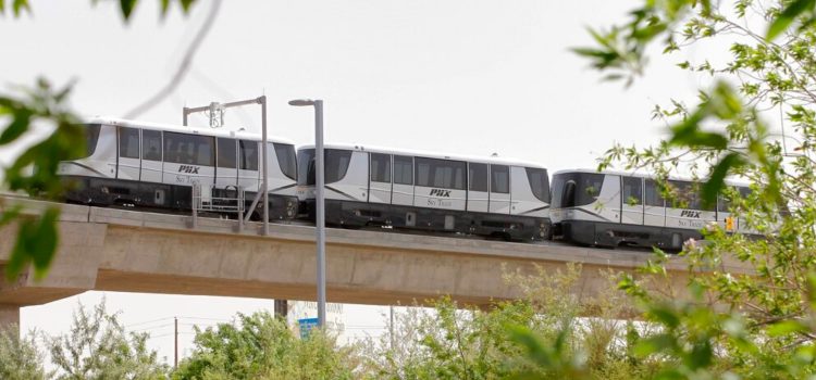 Cierre temporal del PHX Sky Train en el Aeropuerto Sky Harbor