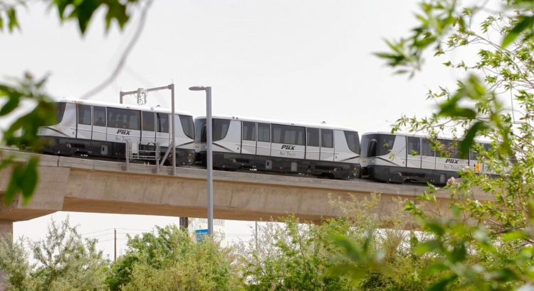 Cierre temporal del PHX Sky Train en el Aeropuerto Sky Harbor