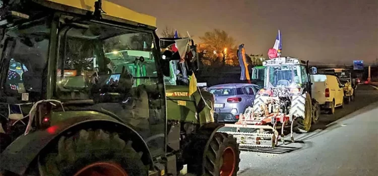 Se extienden por Europa las protestas agrícolas. Al menos ocho países se han unido