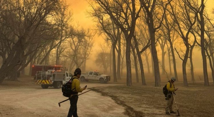 Incendios forestales en el norte de Texas provocan evacuaciones y cierre de instalación nuclear