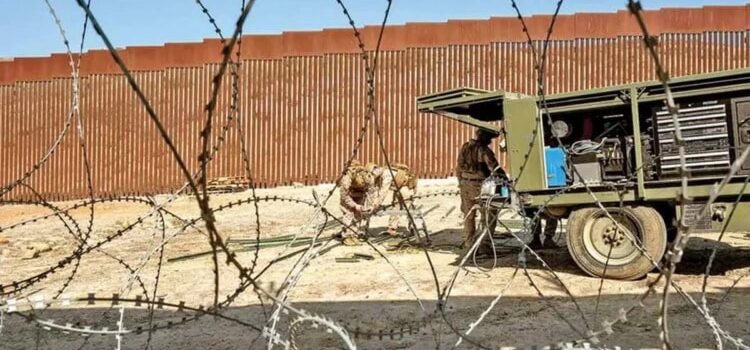 Trump reactiva la construcción del muro fronterizo Trump reactiva la construcción del muro fronterizo