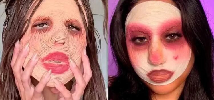 La nueva tendencia en belleza femenina: el “maquillaje de hilo”