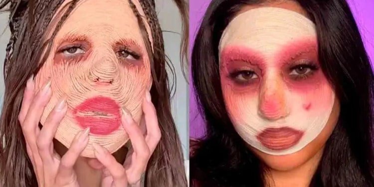 La nueva tendencia en belleza femenina: el “maquillaje de hilo”