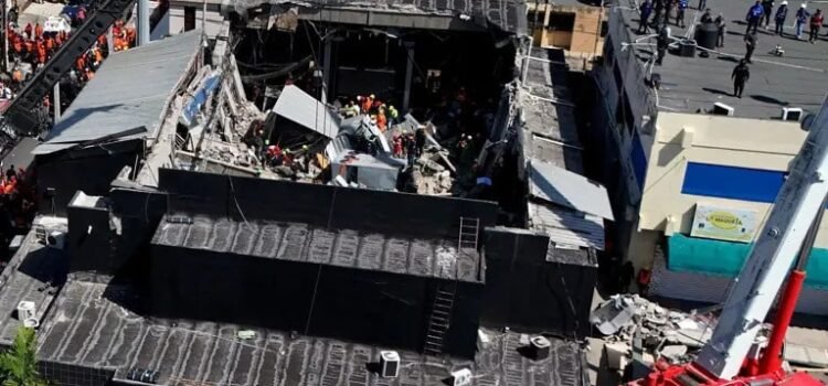 Colapsa el techo de una discoteca en República Dominicana