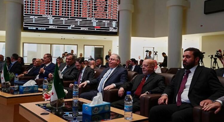 La bolsa de valores de Siria reabre tras 6 meses de cierre