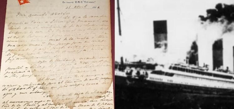 Les ofrecieron 10 mil euros por una carta rescatada del Titanic