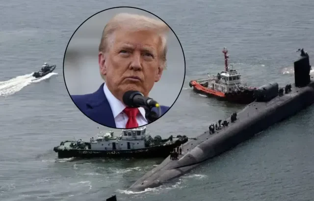 Trump envía dos submarinos nucleares a zonas cercanas a Rusia