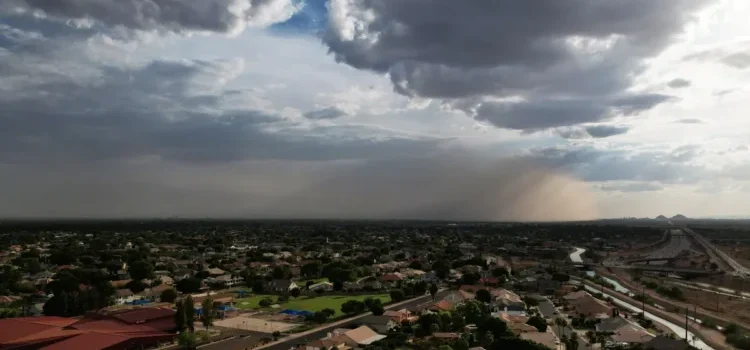 Precipitaciones aumentan los totales del monzón en el área metropolitana de Phoenix