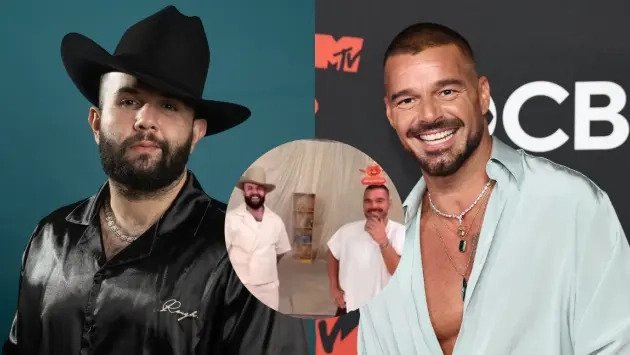 Carín León y Ricky Martin sorprenden al anunciar colaboración ‘noventera’ Carín León y Ricky Martin sorprenden al anunciar colaboración ‘noventera’