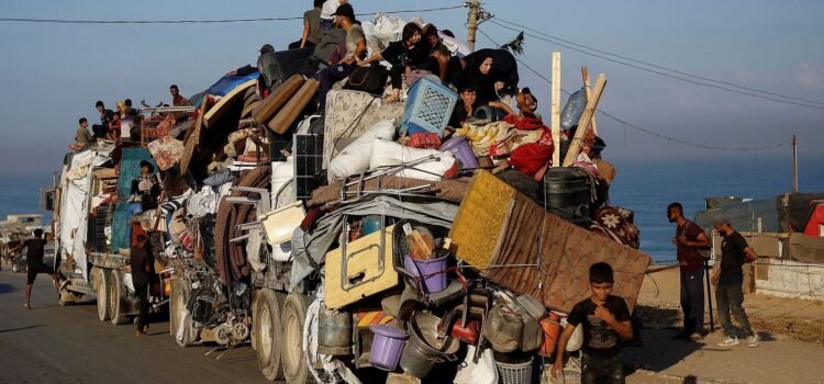 Toda la Franja pierde su conexión a internet mientras miles de gazatíes huyen