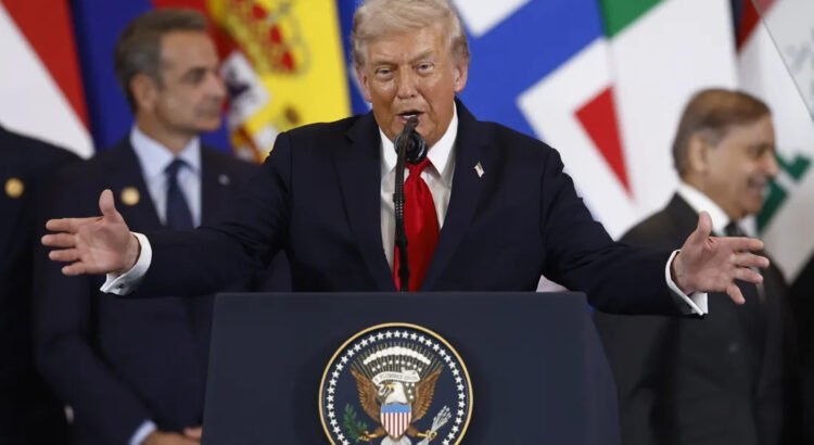 Defiende Trump reconstrucción de Gaza, pero elude reconocimiento de un Estado palestino