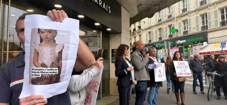 Francia ordena la suspensión de Shein tras la polémica de muñecas sexuales con apariencia de niña