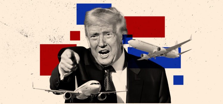 Trump critica problemas con controladores aéreos durante cierre del Gobierno