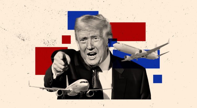 Trump critica problemas con controladores aéreos durante cierre del Gobierno