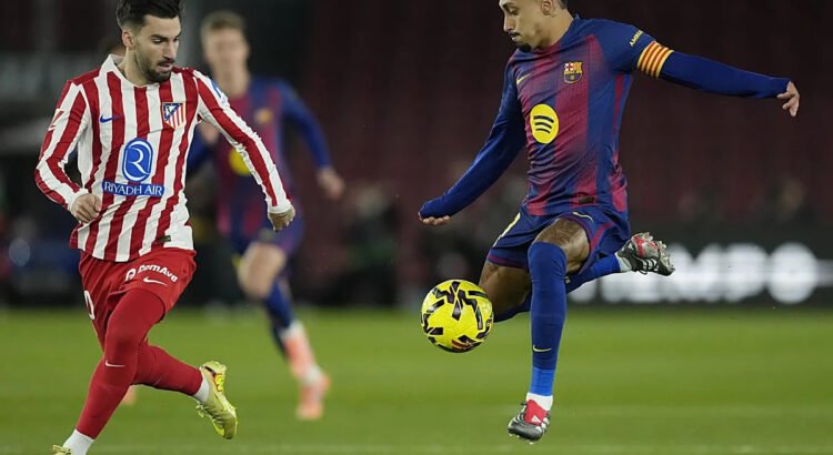 Barcelona extiende liderato en España tras remontar a Atlético Barcelona extiende liderato en España tras remontar a Atlético