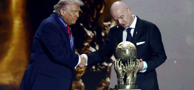 Trump gana el primer Premio FIFA de la Paz