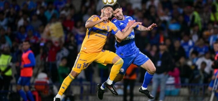Cruz Azul sigue invicto, pero sin ventaja ante Tigres